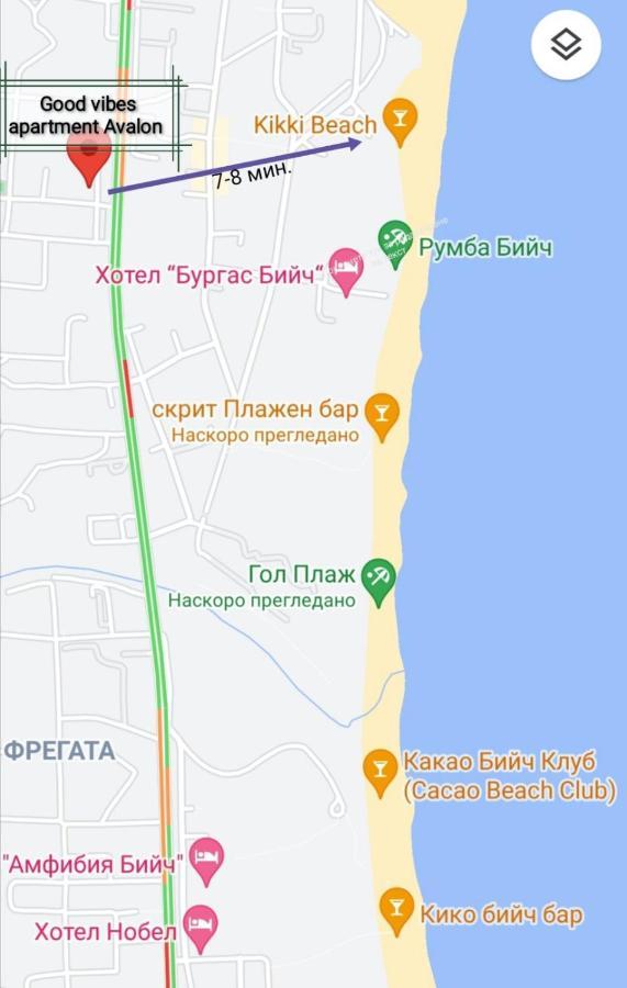 Good Vibes Apartment Avalon Pantai Sunny Luaran gambar